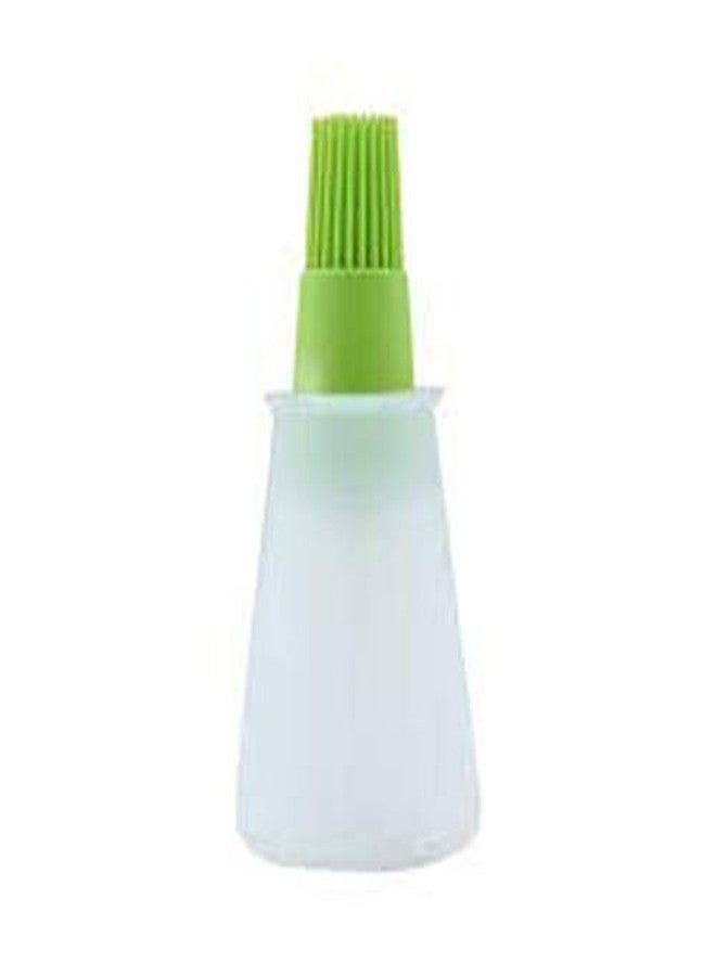 HOMAVA Silicone Cooking Oil Bottle with Basting Brush, 11 X 5 CM, Multi Color - Image 1